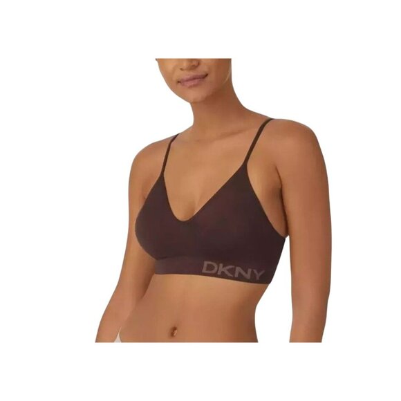 DKNY X-Large DD Bra T-shirt Seamless All Day Stretch Adjustable Hook Eye 2-Pack - Picture 5 of 11